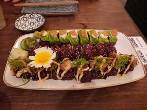 Sushi at Vegan Sushi Bar - Kinkerstraat in Amsterdam