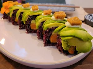 Sweet Avocado Tree at Vegan Sushi Bar - Kinkerstraat in Amsterdam