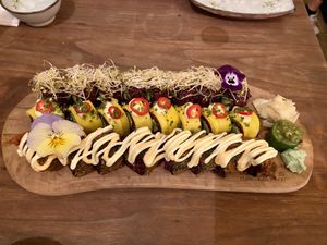 Sushi  at Vegan Sushi Bar - Kinkerstraat in Amsterdam