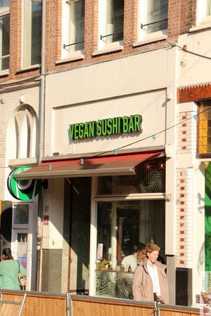 Facade at Vegan Sushi Bar - Kinkerstraat in Amsterdam