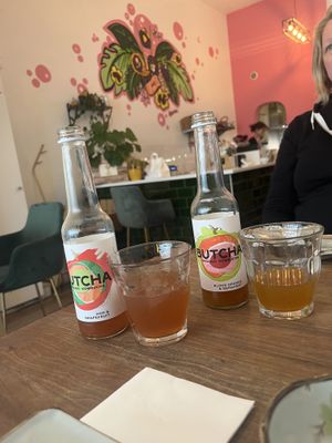 Great kombucha   at Vegan Sushi Bar - Kinkerstraat in Amsterdam