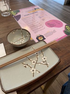   at Vegan Sushi Bar - Kinkerstraat in Amsterdam