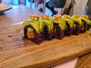 Sweet Avocado tree at Vegan Sushi Bar - Kinkerstraat in Amsterdam