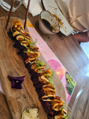 No-chicken Teriyaki at Vegan Sushi Bar - Kinkerstraat in Amsterdam