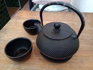 Pot of white tea at Vegan Sushi Bar - Kinkerstraat in Amsterdam