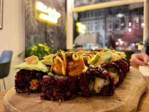   at Vegan Sushi Bar - Kinkerstraat in Amsterdam