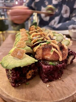   at Vegan Sushi Bar - Kinkerstraat in Amsterdam