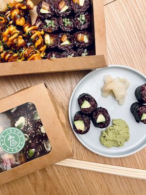   at Vegan Sushi Bar - Kinkerstraat in Amsterdam