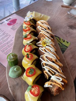   at Vegan Sushi Bar - Kinkerstraat in Amsterdam