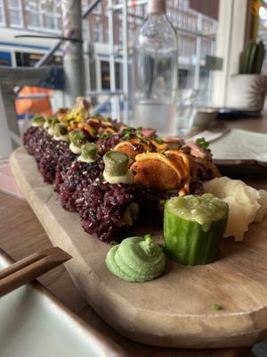   at Vegan Sushi Bar - Kinkerstraat in Amsterdam