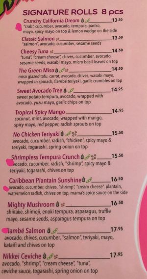  at Vegan Sushi Bar - Kinkerstraat in Amsterdam