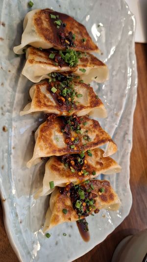 Gyoza at Vegan Sushi Bar - Kinkerstraat in Amsterdam