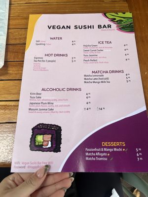   at Vegan Sushi Bar - Kinkerstraat in Amsterdam