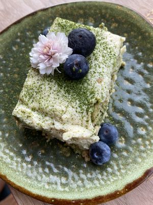 Matcha tiramisu   at Vegan Sushi Bar - Kinkerstraat in Amsterdam