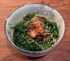 seaweed salad at Vegan Sushi Bar - Kinkerstraat in Amsterdam
