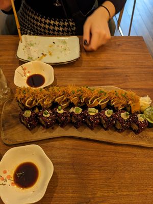 Signature rolls at Vegan Sushi Bar - Kinkerstraat in Amsterdam