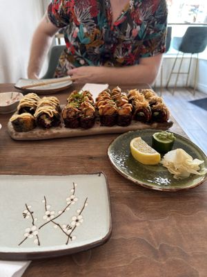 Best place for sushi!  at Vegan Sushi Bar - Kinkerstraat in Amsterdam