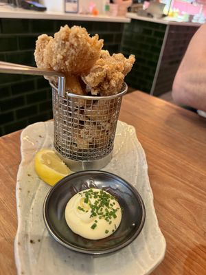 Mushroom friess  at Vegan Sushi Bar - Kinkerstraat in Amsterdam