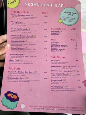  at Vegan Sushi Bar - Kinkerstraat in Amsterdam