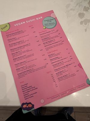   at Vegan Sushi Bar - Kinkerstraat in Amsterdam