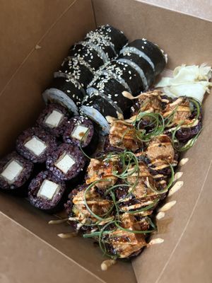   at Vegan Sushi Bar - Kinkerstraat in Amsterdam