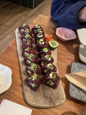   at Vegan Sushi Bar - Kinkerstraat in Amsterdam