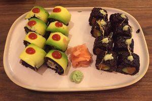The Flying Tofu and Sweet Tree at Vegan Sushi Bar - Kinkerstraat in Amsterdam