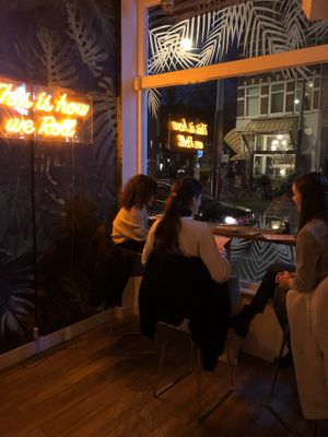 Sushi at night at Vegan Sushi Bar - Kinkerstraat in Amsterdam