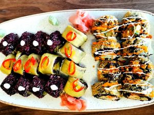 rolls at Vegan Sushi Bar - Kinkerstraat in Amsterdam