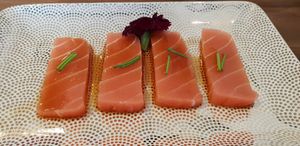 Sashimi at Vegan Sushi Bar - Kinkerstraat in Amsterdam