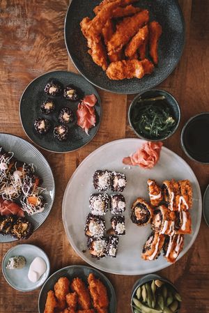Dinner for two  at Vegan Sushi Bar - Kinkerstraat in Amsterdam