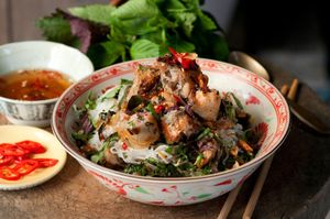 Bun vegan at Coco Saigon in Noordwijk