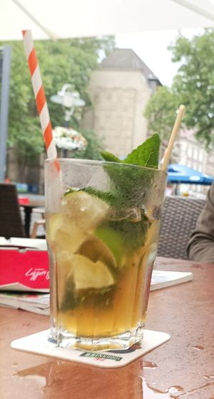 Holunder-MinzEisTee at ALEX in Dortmund