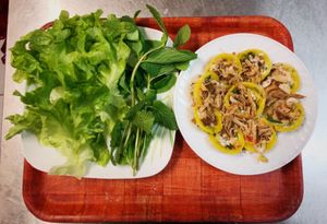 Vegan mini pancake at Loving Hut in Bankstown