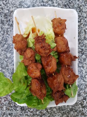 Bbq chicken at Loving Hut in Bankstown