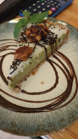 Avocado cheesecake at Avocadisimo in Gran Canaria