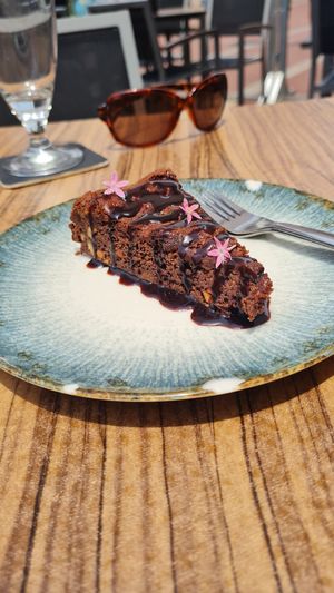 The "glass" cake, nice till we found glass! 😅 at Avocadisimo in Gran Canaria