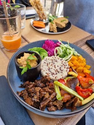 Re-entry bowl, starter #Veganuary at Avocadisimo in Gran Canaria