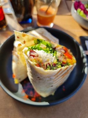 Vulcan wrap #Veganuary at Avocadisimo in Gran Canaria