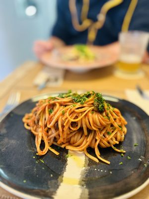 Pasta  at Avocadisimo in Gran Canaria