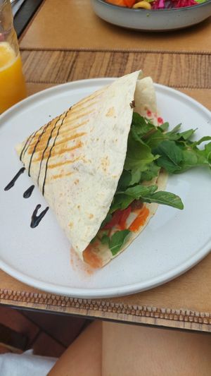 Wrap at Avocadisimo in Gran Canaria