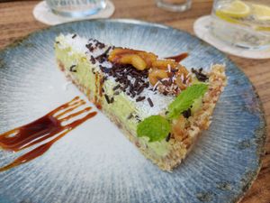 Avo + lime pie at Avocadisimo in Gran Canaria