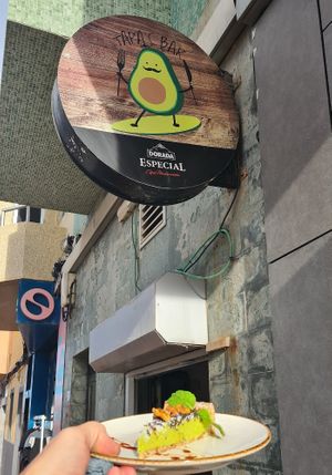 Avocado, the Canarian gold, is in the highlight here..amazing cake! at Avocadisimo in Gran Canaria