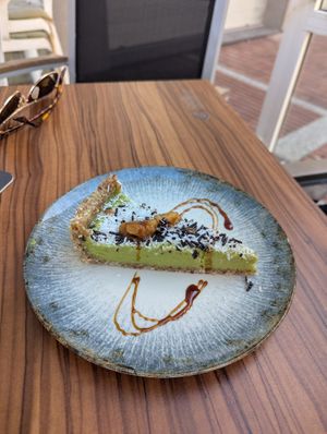 Avocado cake 😍 at Avocadisimo in Gran Canaria