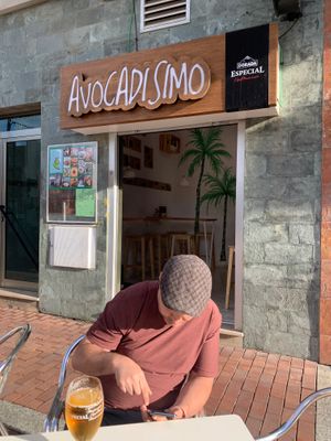 Entrance  at Avocadisimo in Gran Canaria