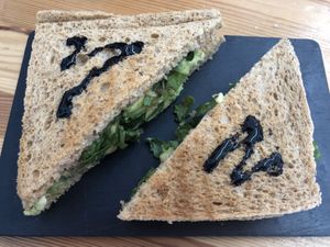 Avo sandwich at Avocadisimo in Gran Canaria