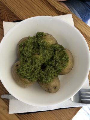 Mojo potatoes at Avocadisimo in Gran Canaria