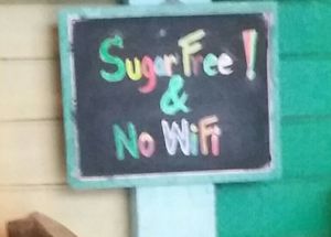 no sugar ☆ ... NO WIFI   at Juicy4U in Chiang Mai