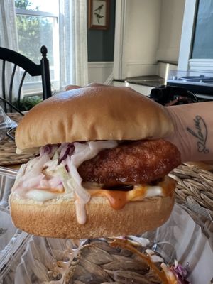 korean bbq chikn sandwich   at The Greenhouse Kitchen in Wyomissing