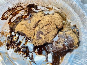 This is the chocolate truffle dessert to go. Amazingly good! at samsara restaurant in Buzios